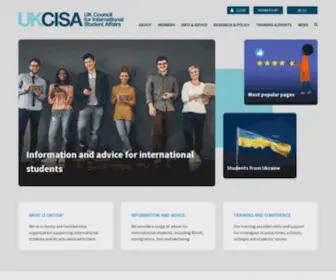 Ukcisa.org.uk(International student advice and guidance) Screenshot