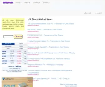 Ukcitymedia.co.uk(UK stock market news) Screenshot