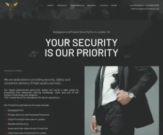 Ukcloseprotectionservices.co.uk(Hire bodyguards in London) Screenshot