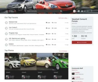 Ukcorsa-D.com(Vauxhall Corsa) Screenshot