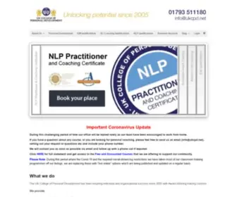 UKCPD.net(UK College of Personal Development) Screenshot