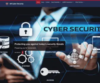 Ukcybersecurity.co.uk(UK Cyber Security Ltd) Screenshot