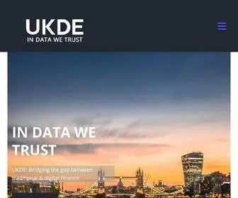 Ukde.com(IN DATA WE TRUST) Screenshot