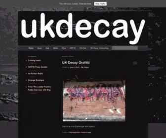 Ukdecay.co.uk(UK Decay Home) Screenshot