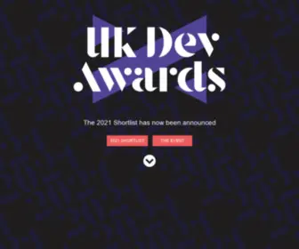 Ukdevawards.co.uk(UK Dev Awards) Screenshot