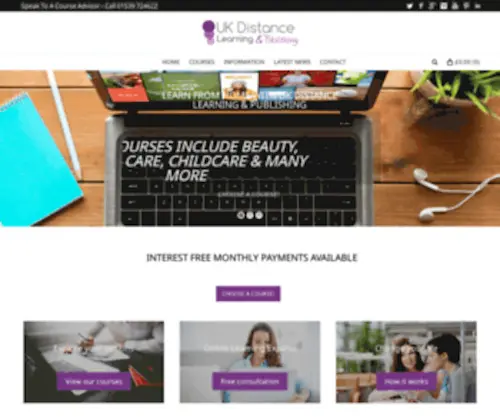 UKDLP-Distance-Learning.com(UKDLP Distance Learning) Screenshot