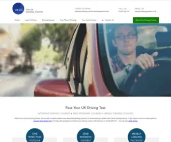Ukdrivingcentre.co.uk(Intensive Driving Courses & Weekly Lessons) Screenshot