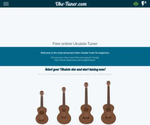 Uke-Tuner.com(Ukulele Tuner) Screenshot