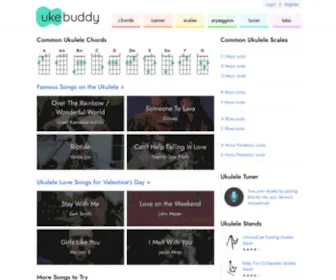 Ukebuddy.com(Ukulele Chords) Screenshot