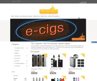 Ukecigarettes.co.uk(UK E Cigarettes) Screenshot