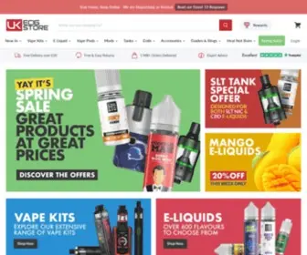 Ukecigstore.com(Vape Shop) Screenshot