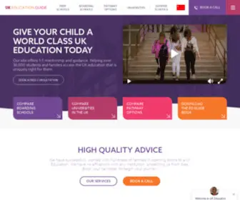 Ukeducationguide.com(UK Education Guide) Screenshot