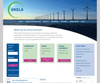 Ukela.org(UKELA home) Screenshot