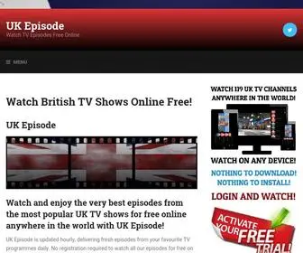 Ukepisode.com(UK Episode) Screenshot