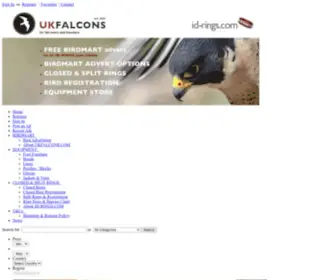 Ukfalcons.com(Falcons for sale) Screenshot