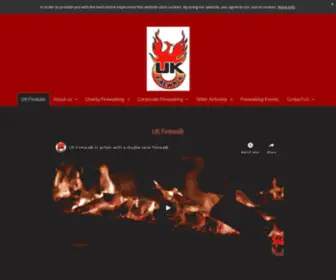Ukfirewalk.com(UK FIREWALK) Screenshot
