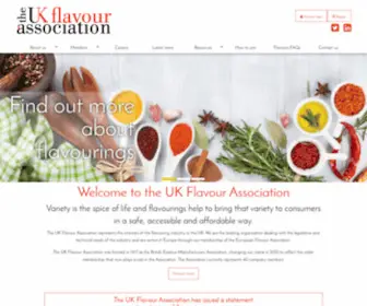 Ukflavourassociation.org(The UK Flavour Association. Variety) Screenshot