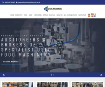 Ukfoodmachineryltd.co.uk(UK Food Machinery) Screenshot