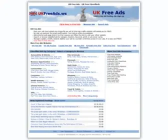 Ukfreeads.ws(Free Classifieds at) Screenshot