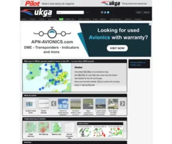 Ukga.com(UKGA home) Screenshot