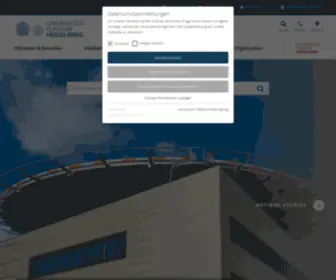 UKHD.de(Universitätsklinikum Heidelberg) Screenshot