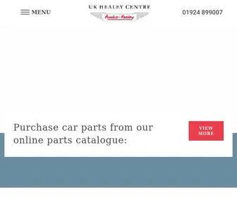 Ukhealey.co.uk(Mail order parts operation with respected restoration service) Screenshot