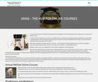 UKHQ.com(Online courses) Screenshot