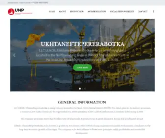 Ukhta-Refinery.com(LUKOIL-Ukhtaneftepererabotka) Screenshot