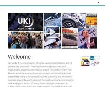 Ukimediaevents.com(UKi Media & Events) Screenshot