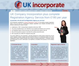 Ukincorporate.com(UK Incorporate) Screenshot