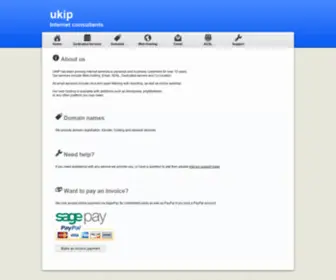 Ukip.com(UKIP internet consultants) Screenshot