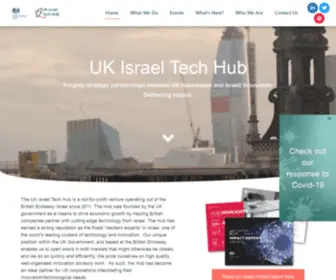 Ukisraelhub.com(UK Israel Tech Hub) Screenshot