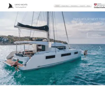 Ukiyo-Yachts.com(Sail in Greece with the best charter company) Screenshot