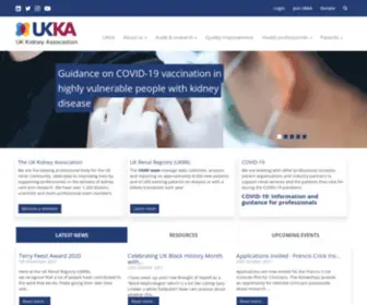 Ukkidney.org(The UK Kidney Association) Screenshot