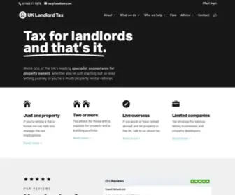 Uklandlordtax.co.uk(Our leading firm of property tax accountants & advisors) Screenshot