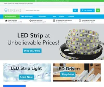 Ukled.co.uk(LED Strip Light) Screenshot