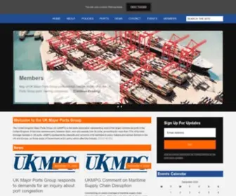 Ukmajorports.org.uk(UK Major Ports) Screenshot