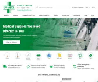 Ukmedi.co.uk(UKMEDI medical supplies online) Screenshot