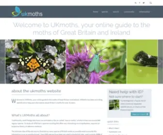 Ukmoths.org.uk(Guide to the moths of Great Britain and Ireland) Screenshot