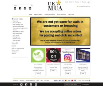 Ukmua.com(It's about make) Screenshot