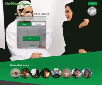 Ukmuslimsingles.com(UK Muslim Singles) Screenshot