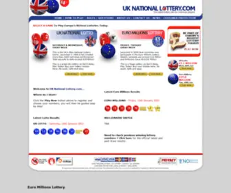 Uknationallottery.com(Bot Verification) Screenshot