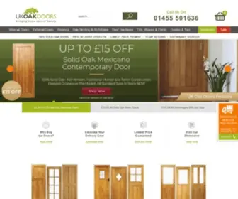 Ukoakdoors.co.uk(Oak Doors) Screenshot