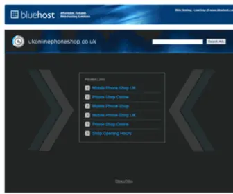 Ukonlinephoneshop.co.uk(Contract Phones) Screenshot