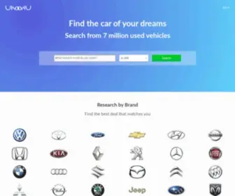 Ukooku.com(Tweedehands auto's zoekmachine) Screenshot