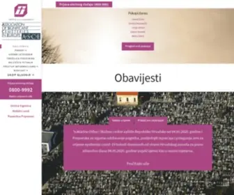 Ukop-Osijek.hr(Ukop d.o.o. za pogrebne usluge Osijek. Djelatnosti) Screenshot