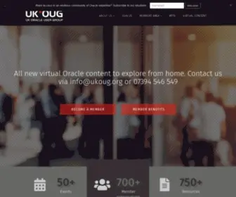 Ukoug.org(Ukoug) Screenshot