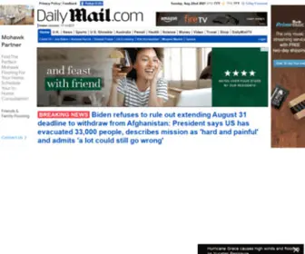 Ukplus.co.uk(MailOnline) Screenshot