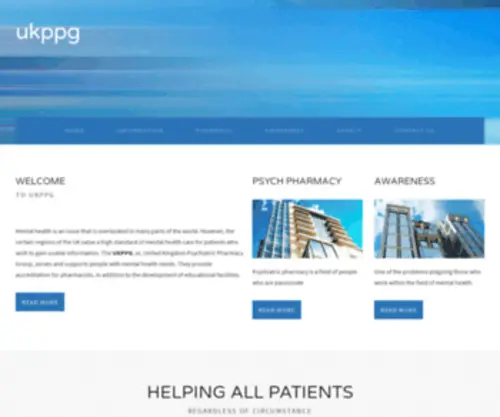 UKPPG.org.uk(United Kingdom Psychiatric Pharmacy Group) Screenshot