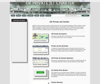 Ukprivatejetcharter.co.uk(UK Private Jet Charter) Screenshot